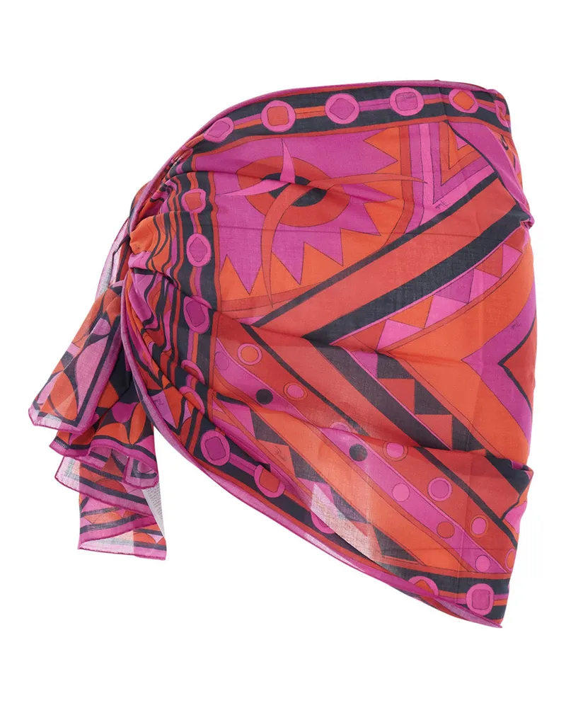 Emilio Pucci Women's Top Multicolour Tech Fabric Tops Multicolor