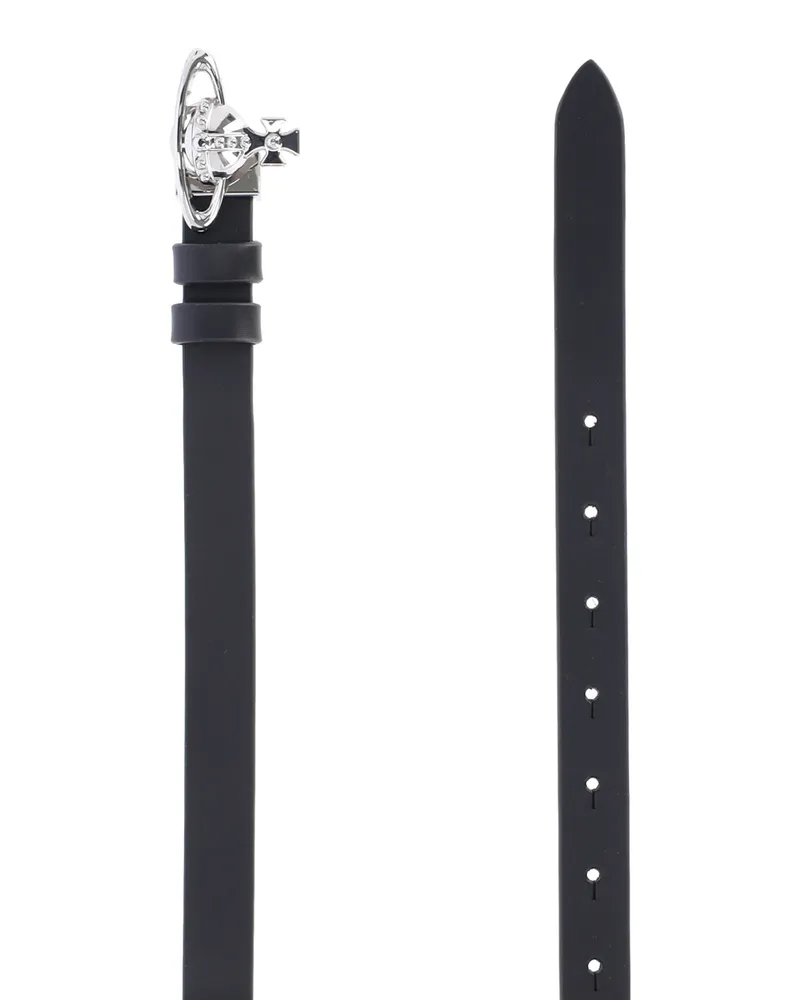 Vivienne Westwood Women's Belts Black Cow Leather Black