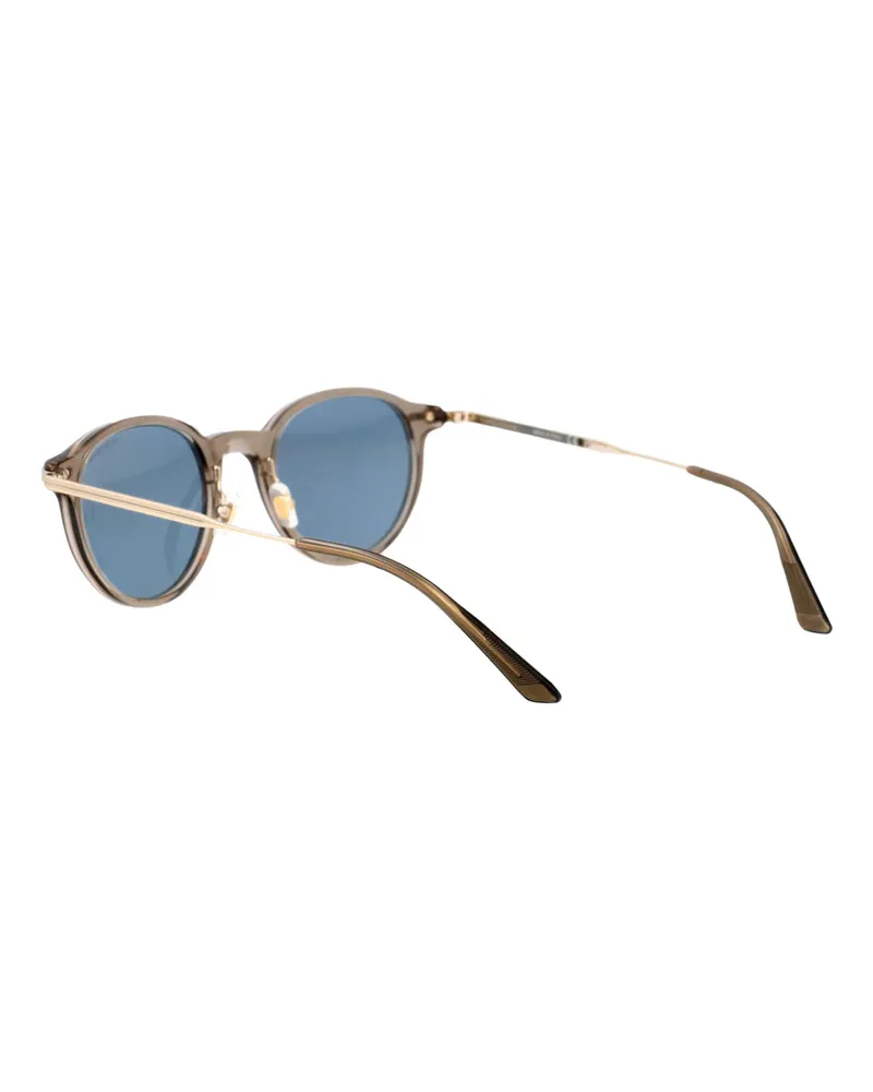 Montblanc Men's Mb0362 Logo Sunglasses Brown Accessories Brown