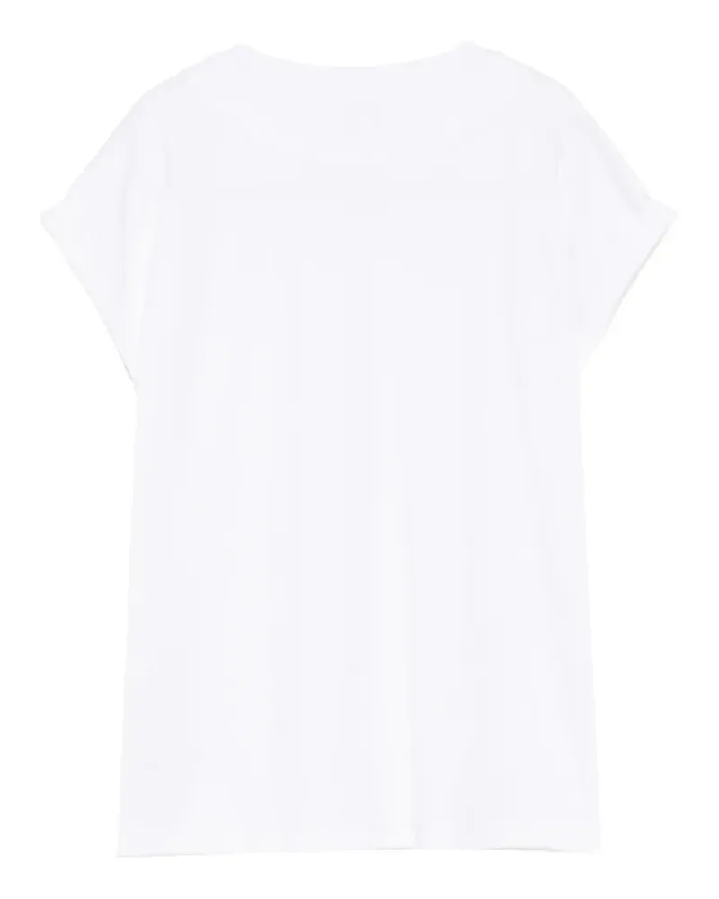 Eleventy Women's Chest-Pocket T-Shirt Ss26 W White