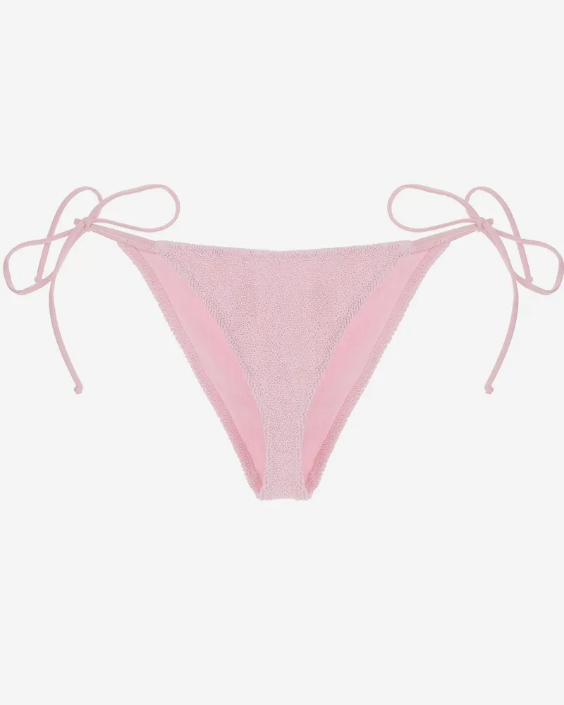 MC2 Saint Barth Women's Bikini Bottoms Pink Polyamide Swimwear Sea Clothing Pink