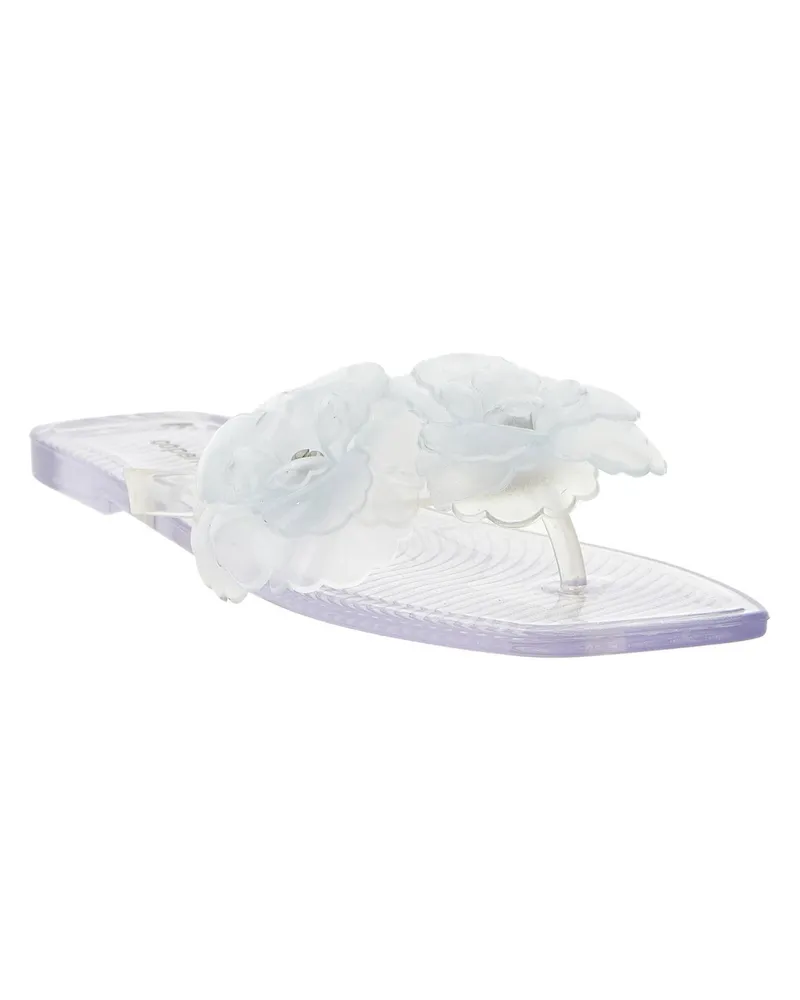 COPERNI Silicone Flower Sandals — White White