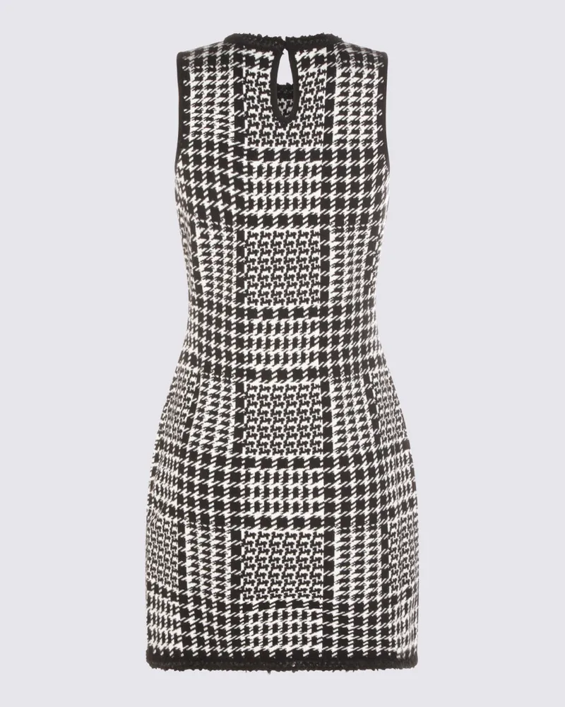 Twin-Set Women's Dresses Check Neve-Nero _vi Pa Wo Neve/nero Black