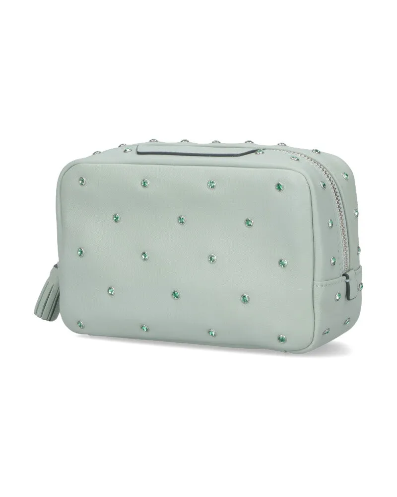 Anya Hindmarch Women's Bags Green Fabric 1: Sheep Leather Green