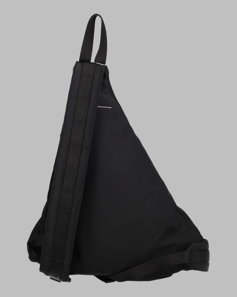 Maison Margiela Nylon Shoulder Bag — Black Black
