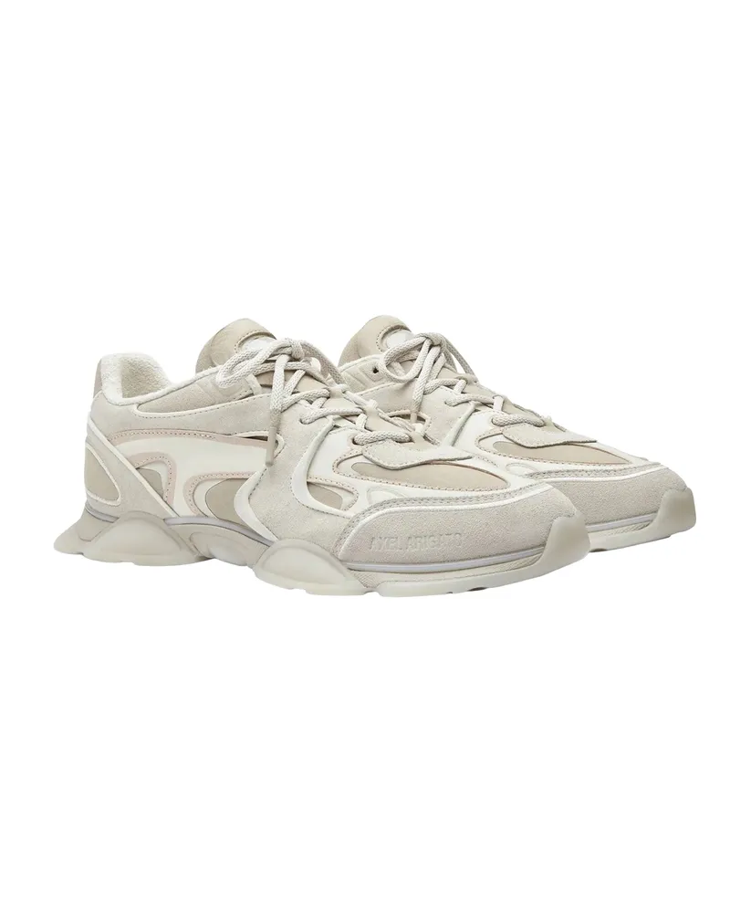 Axel Arigato Men's Sneakers Eris Off White-Taupe Upper: Leather Trainers White/taupe Beige
