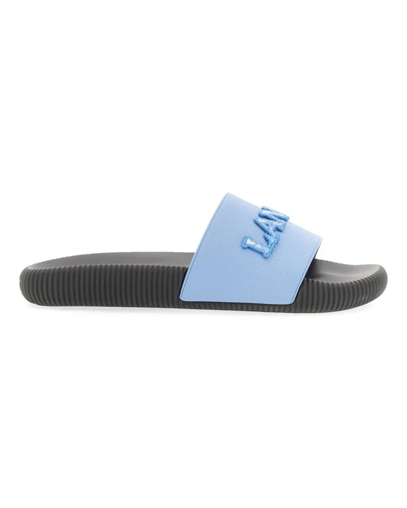 Lanvin Sandalwood Arpege Sandals — Blue Blue