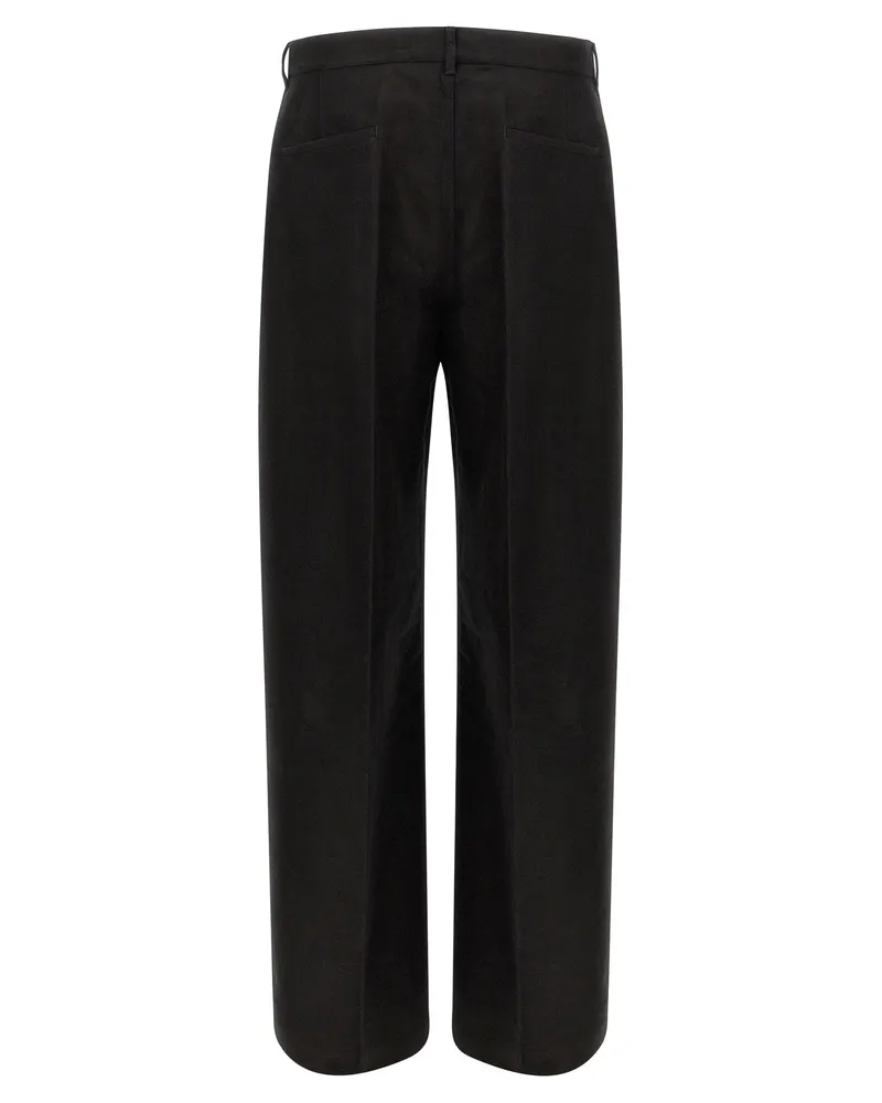 Rick Owens Work Trousers — Black Black