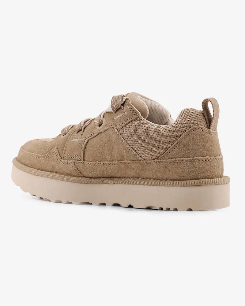UGG Men's Sneakers Lo Lowmel Suede Beige Trainers Beige