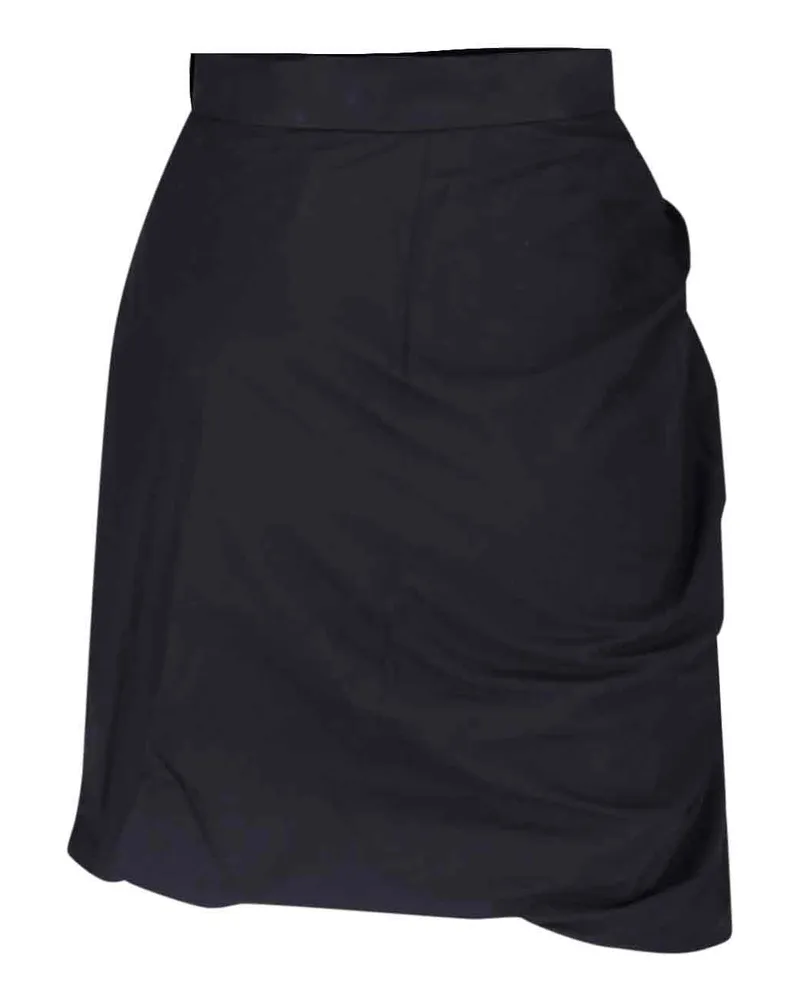 Vivienne Westwood Women's Skirts Black Cotton Navy