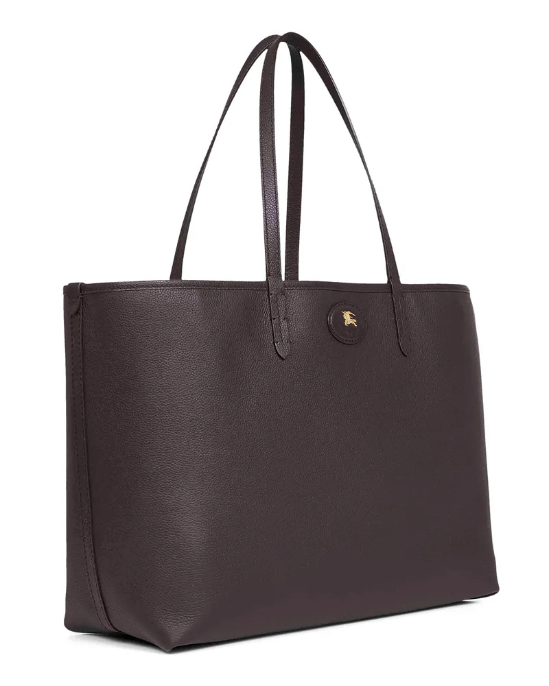 Burberry Women's Medium Reversible Tote Bag Brown Furs & Skins -> Bos Taurus Shoulder Brown