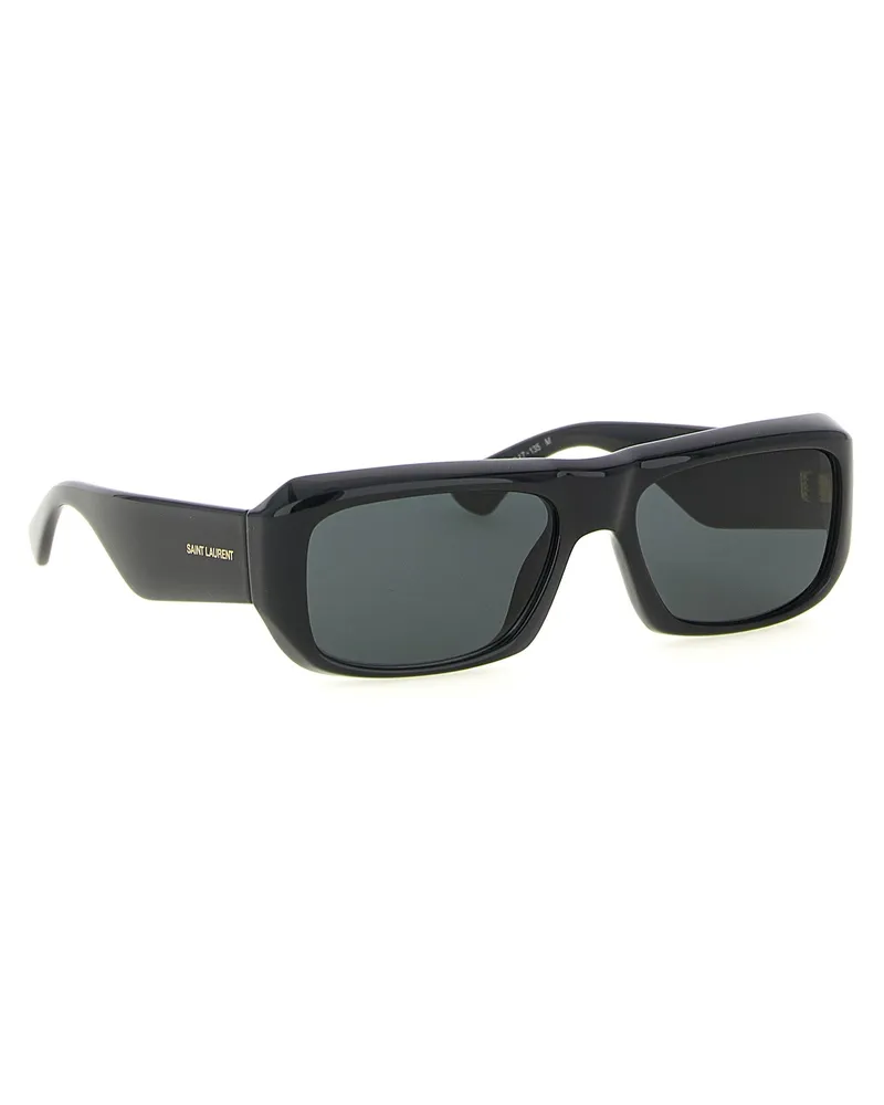 Saint Laurent Men's Black Acetate Sunglasses Black