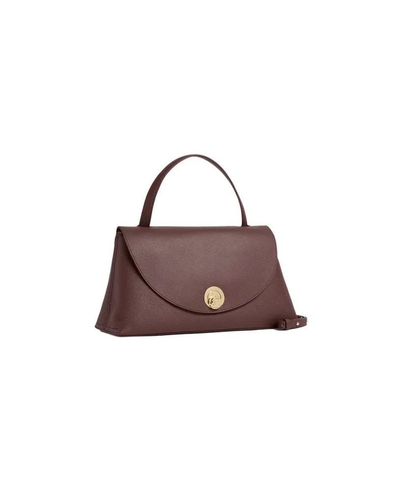 Coccinelle Women's Top Handle Bag Berry-Winter Rose Bovine Leather - Top-Handle-Bags Berry/winter Brown