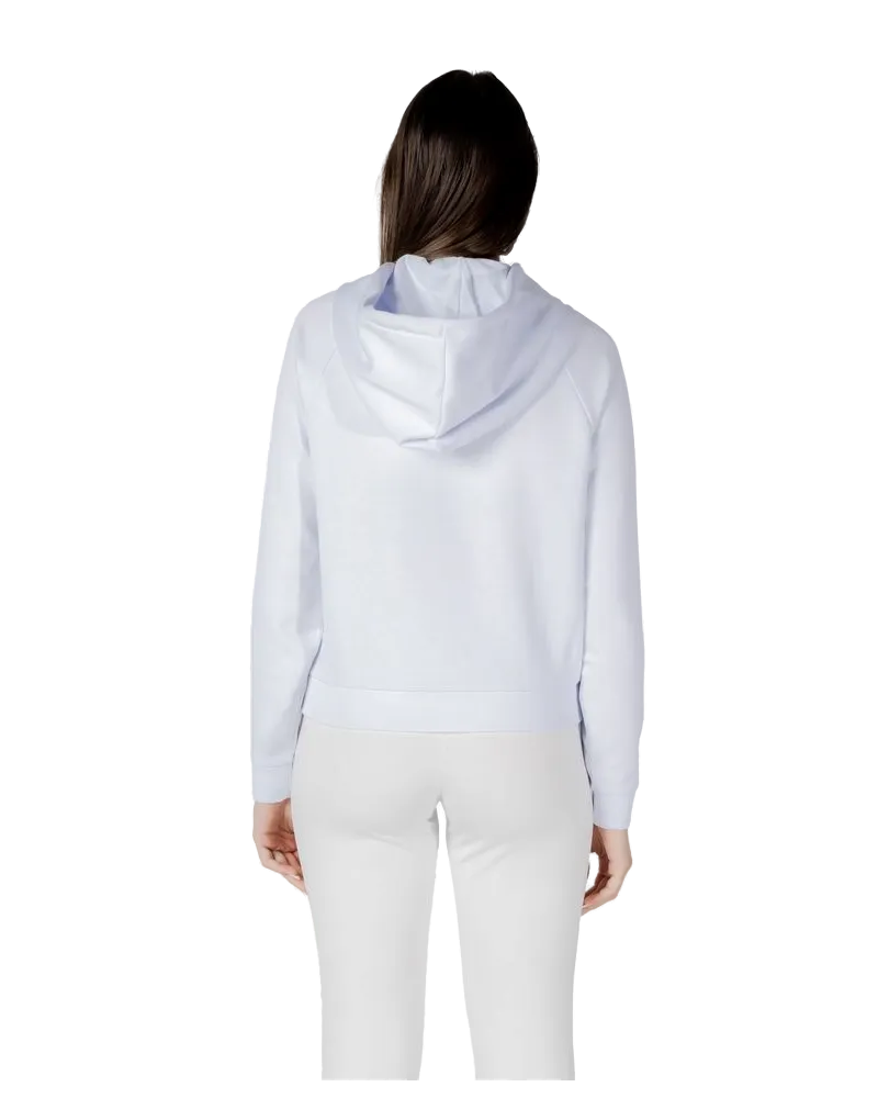 Armani Exchange Viscose-blend Hoodie — White White