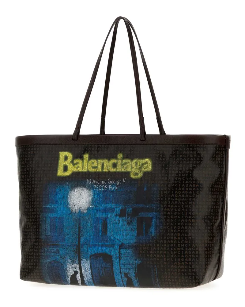 Balenciaga Black-L Addr Yellow Borse A Mano Black/l Bag Black