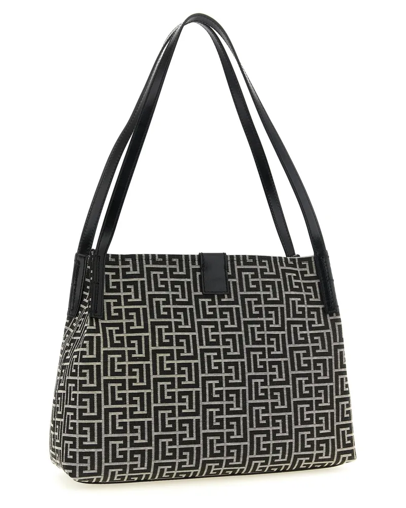 Balmain Release Shoulder Bag — Black Black