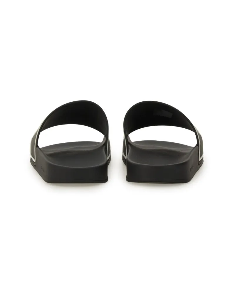 Diesel Mayemi Slide Sandals — Black Black