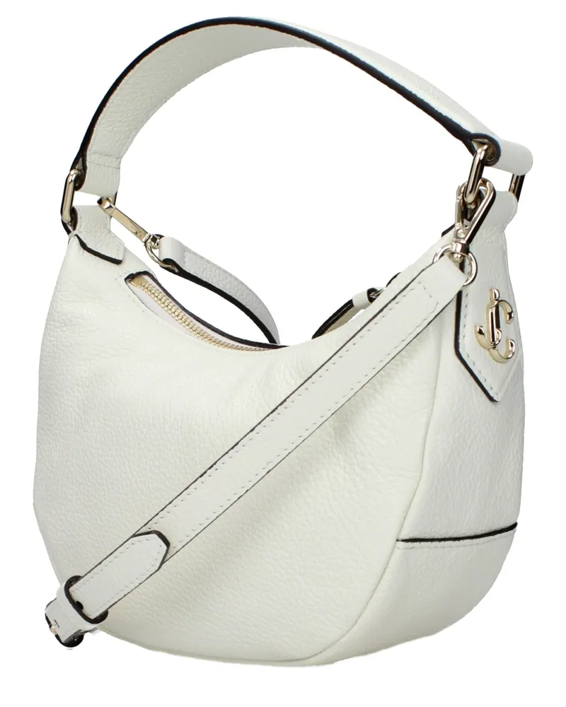 Jimmy Choo Women's Leather Shoulder Bag Beige Beige