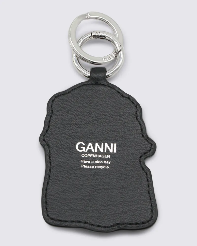 Ganni Women's Keychains Black _recyled Le Plu Pes Black