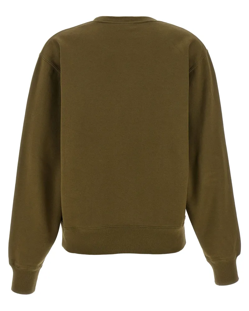 Saint Laurent Cassandre Sweatshirt — Olive Olive