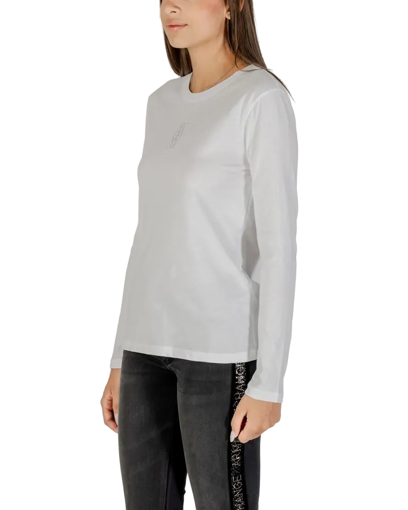 Armani Exchange Cotton Long-Sleeve T-Shirt — White White
