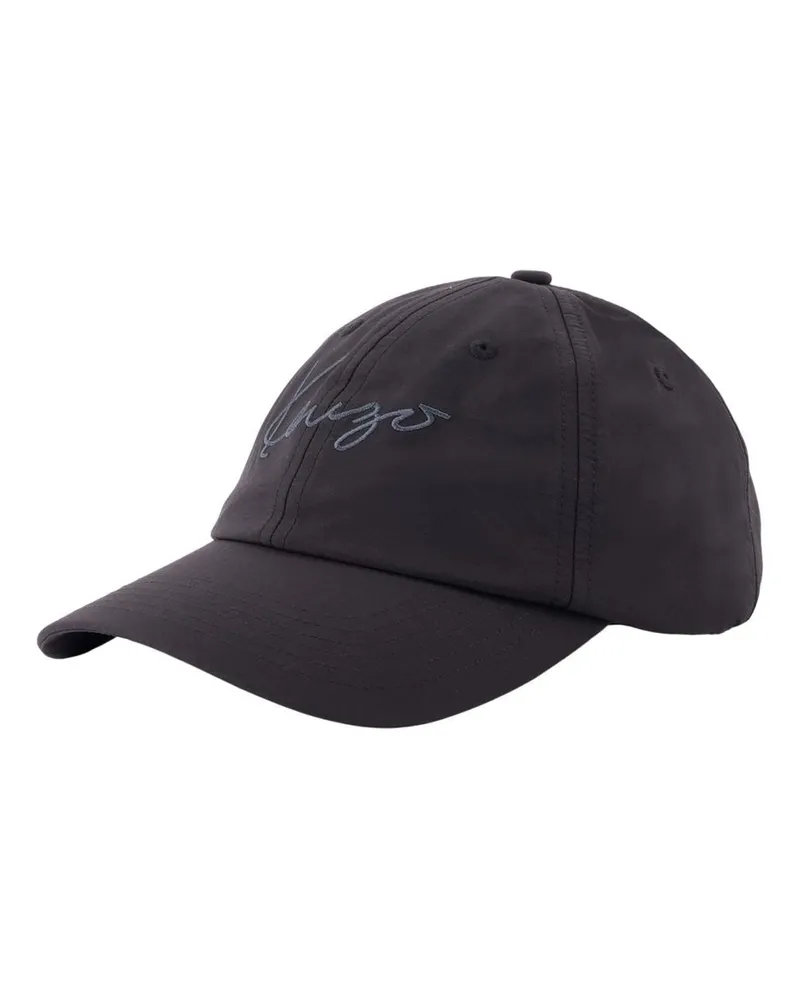 Kenzo Women's Cap -  Nylon Blue Accessories Hats Black