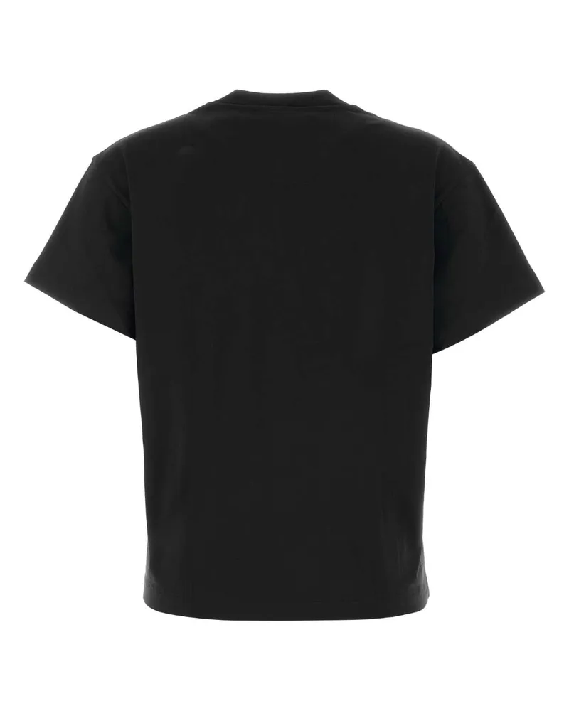 Jil Sander 001 Exterior: Cotton T-Shirt T-shirts And Polos Black