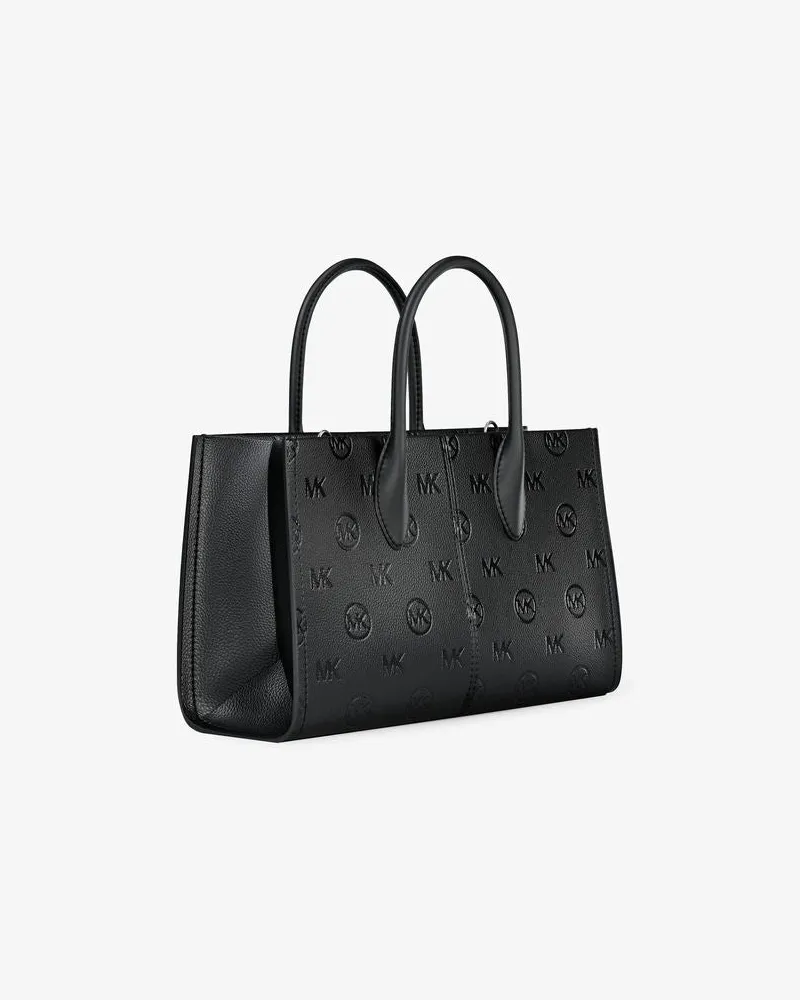 Michael Kors Women's Satchel Bag Black Polyurethane - Satchel-Bags Black