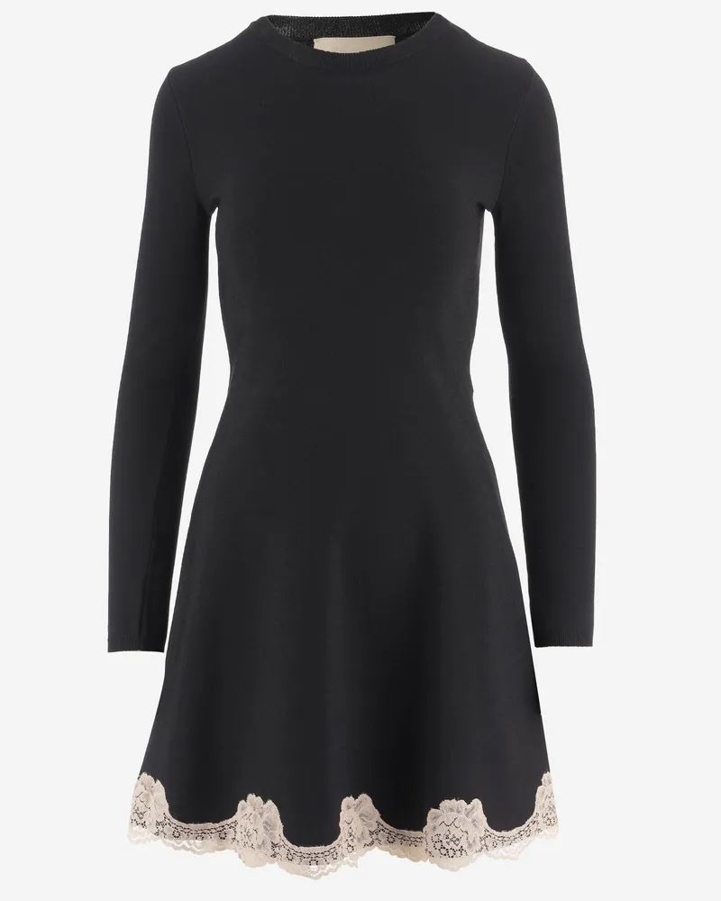 Valentino Garavani Women Dress Viscose Blend Black Black