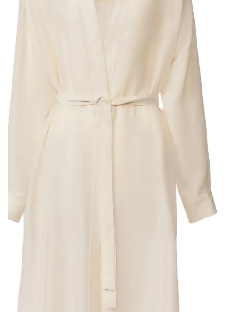 Fabiana Filippi Women's Tie-Belt Tunic Ss26 W Beige