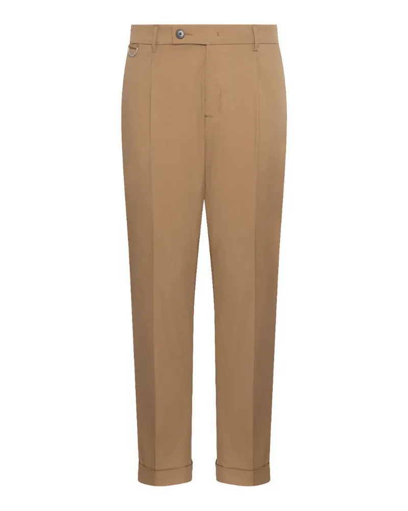 Low Brand Men's Trousers Cotton Blend Beige Beige