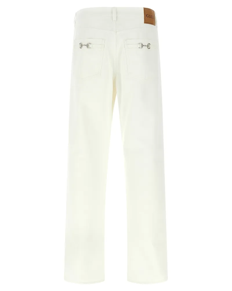 Gucci Morsetto Jeans — White White