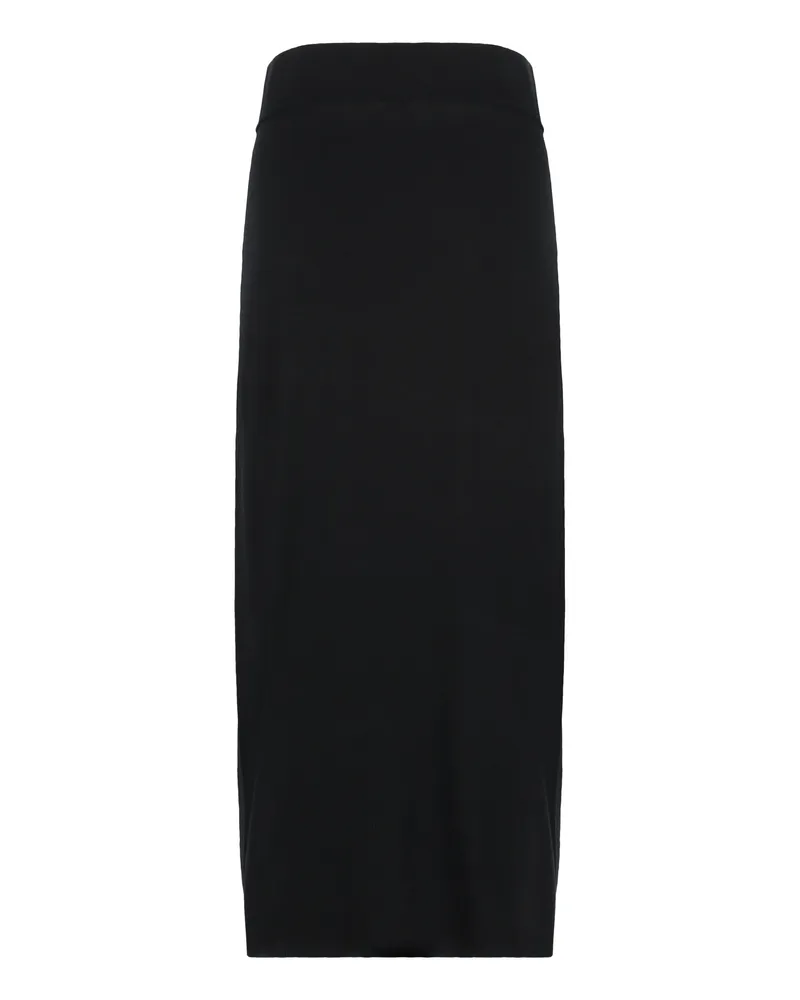 Totême Women Long Mesh Skirt Black Lyocell Black
