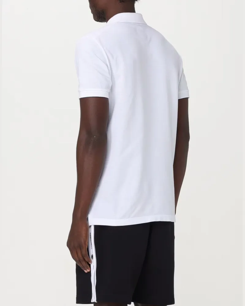 Dsquared2 Men's Tennis Fit D2 Logo Polo Shirt White Clothing > & T-Shirts White