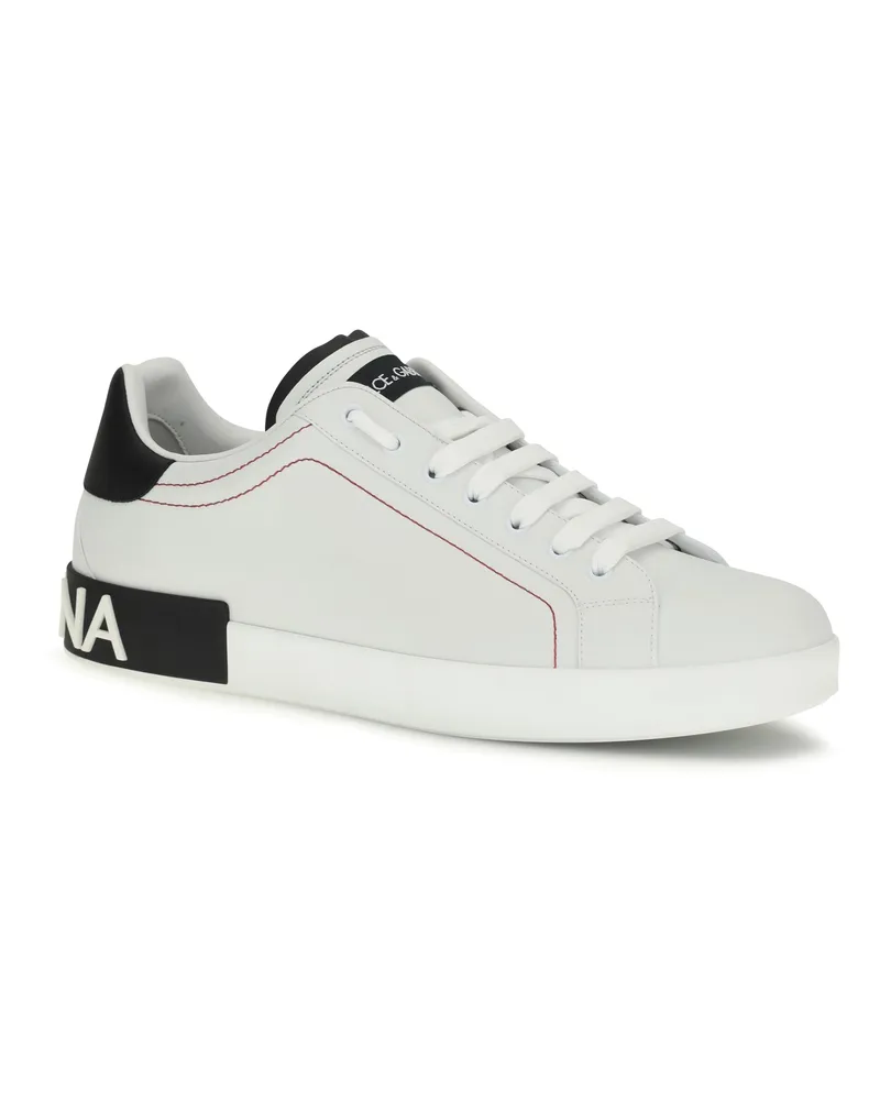 Dolce & Gabbana Portofino Sneaker — White White