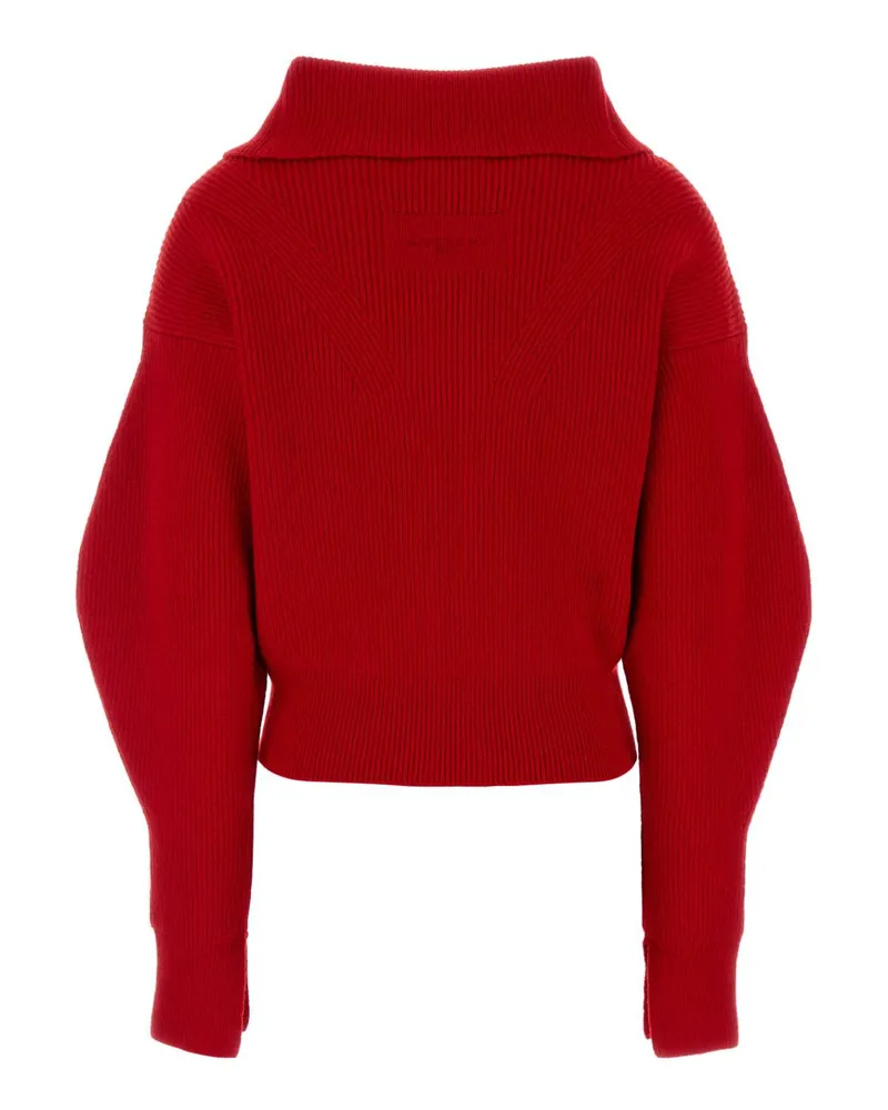 Givenchy High Cardigan — Red Red