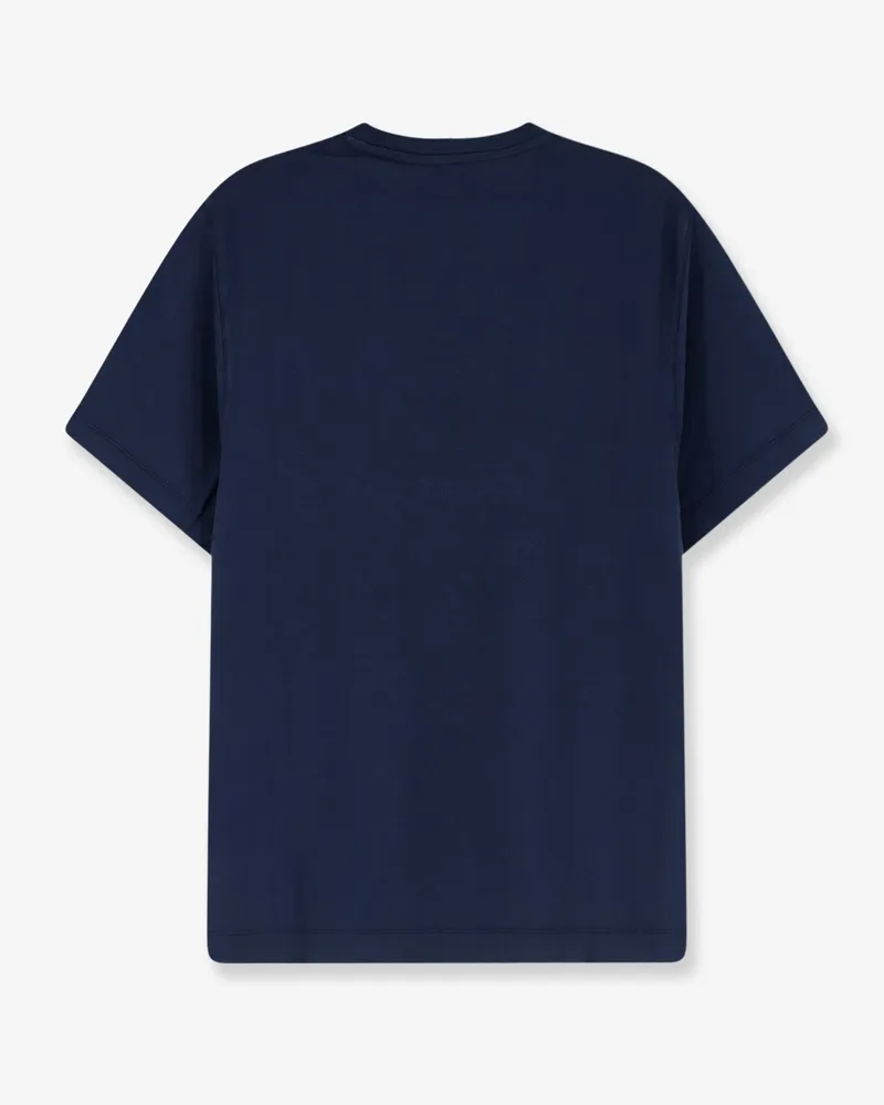 MC2 Saint Barth Men's Cotton T-Shirt Orson Blue T-Shirts And Polos Navy