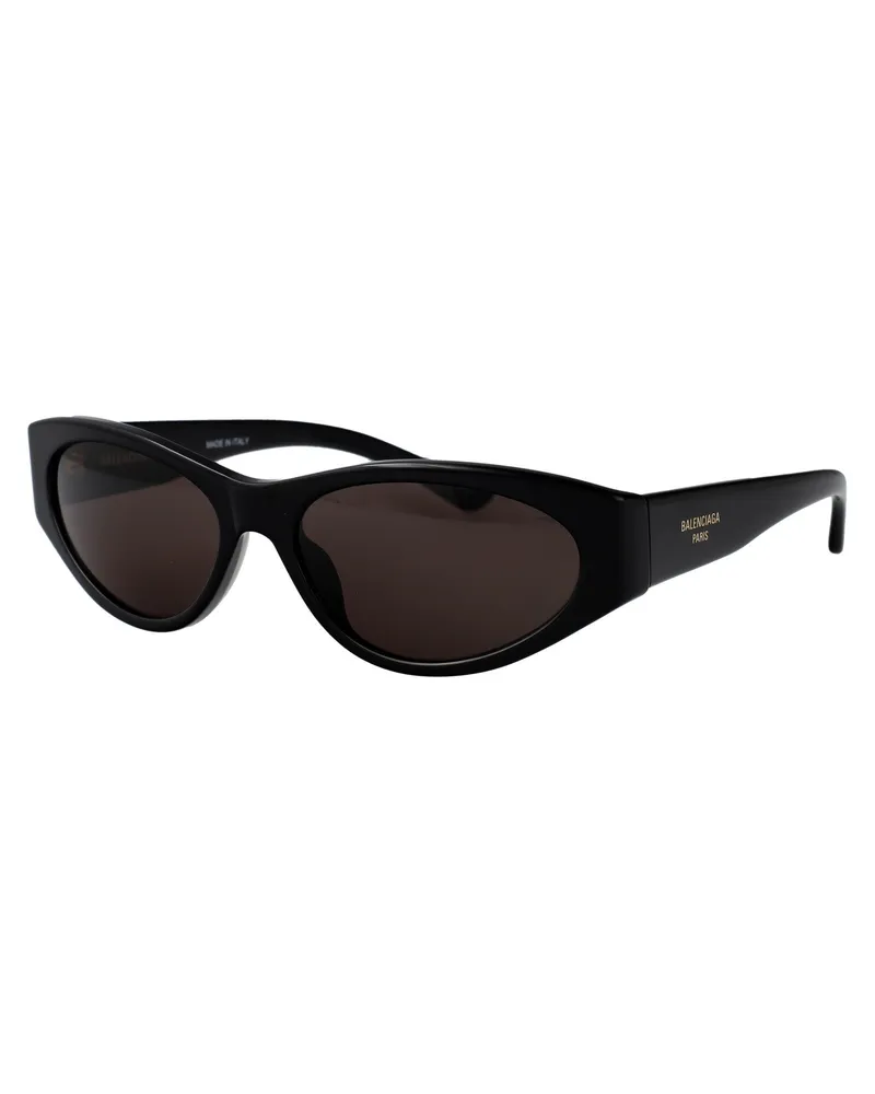 Balenciaga Women's Sunglasses Bb0367s Black-Black-Grey Acetate Black/black/grey Black