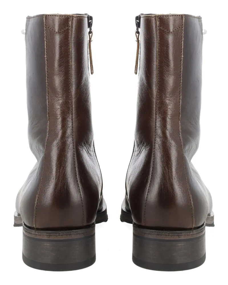 Our Legacy Men's Boots Camion Green Leather Green