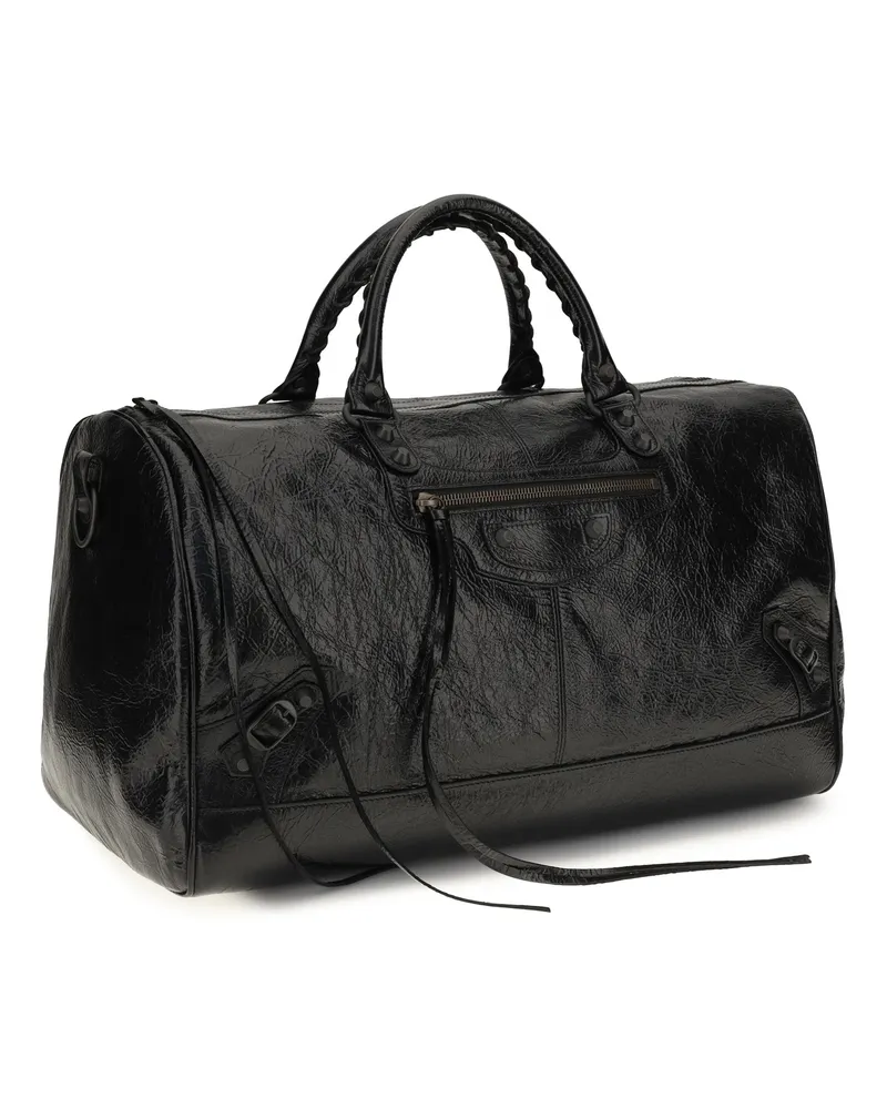 Balenciaga Le City Top Handle Bag — Black Black