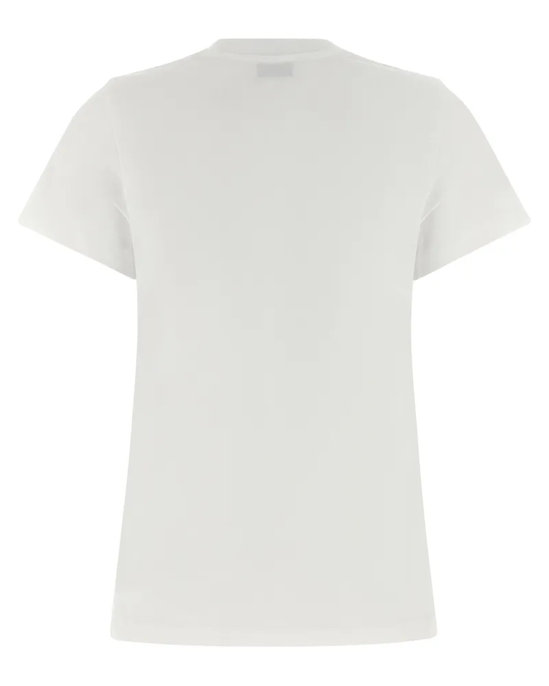 Moschino Gioco Dell'Oca Print Cotton T-Shirt — White White