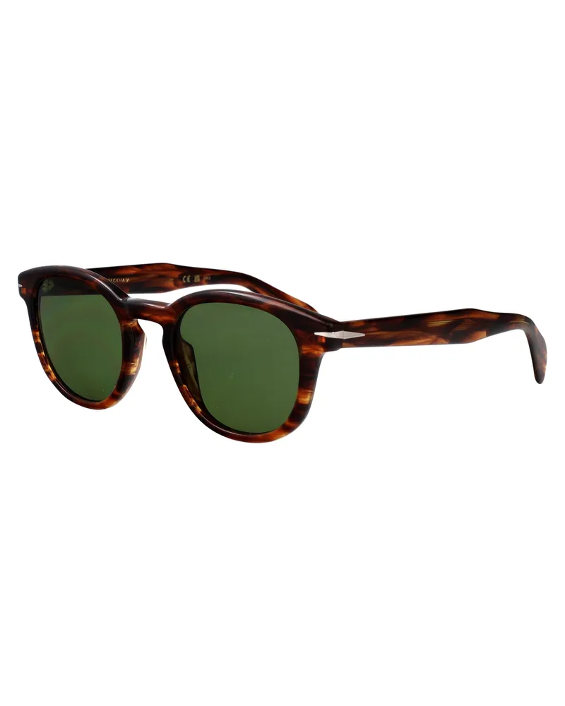 EYEWEAR by DAVID BECKHAM Men's Sunglasses Brown Horn Acetate Brown