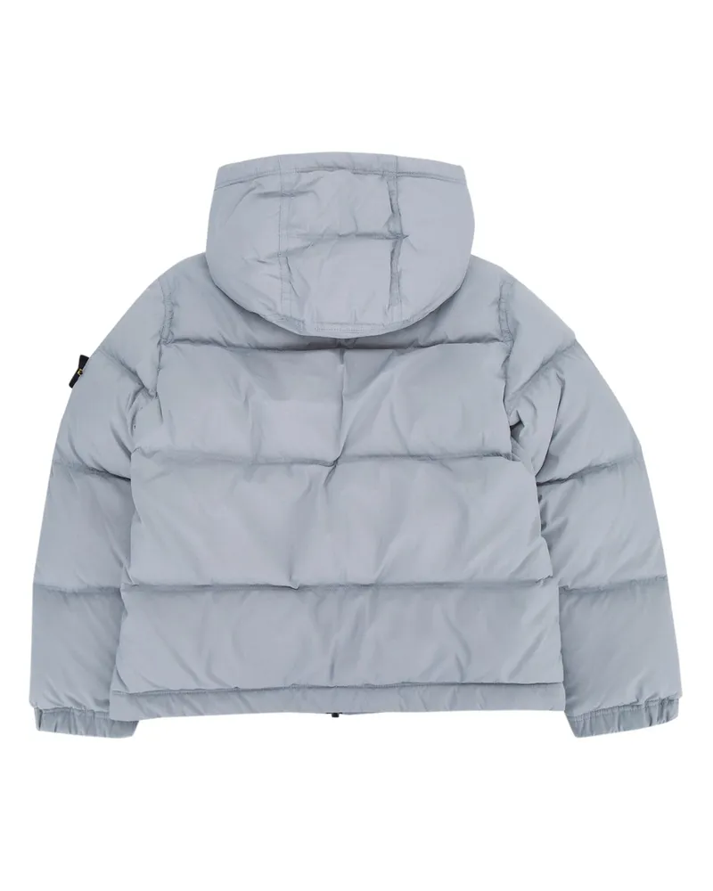 Stone Island Parka Down Jacket — Gray Gray
