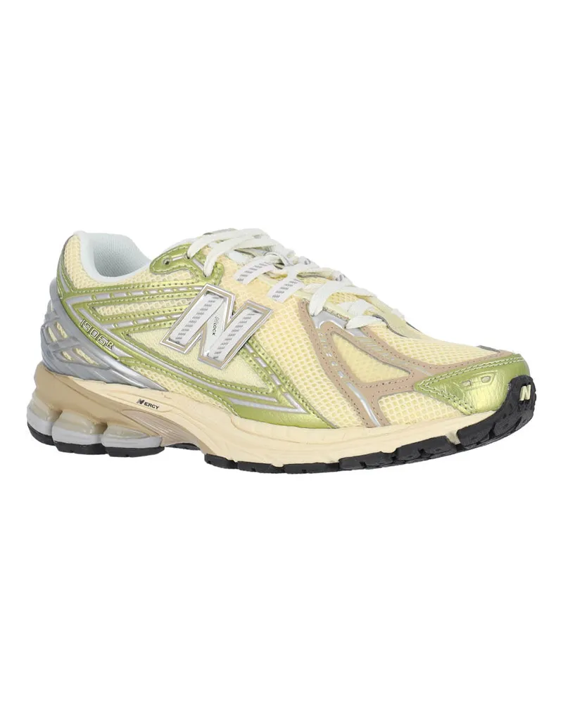 New Balance Unisex Sneakers Yellow Synthetic Yellow