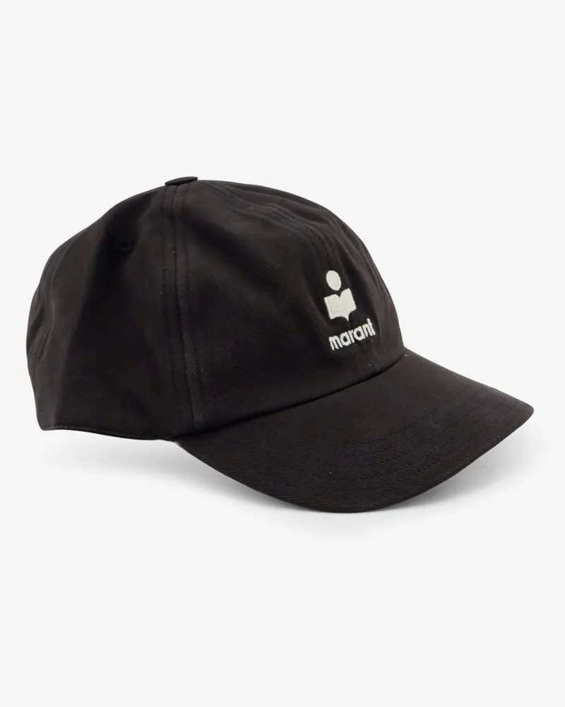 Isabel Marant Women's Baseball Hat Tomas Cotton Black Black