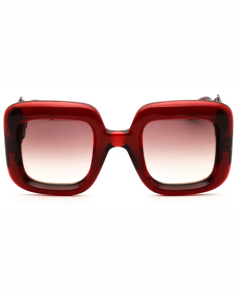 Etro Women's 0015-S Sunglasses Gray Red