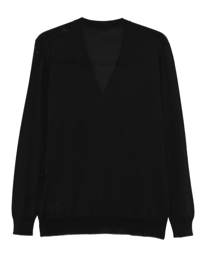 MRZ Fine Knit Wool Cardigan 
