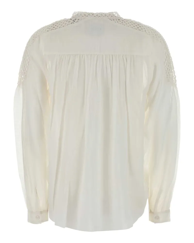 Étoile Isabel Marant Polda Blouse — White White