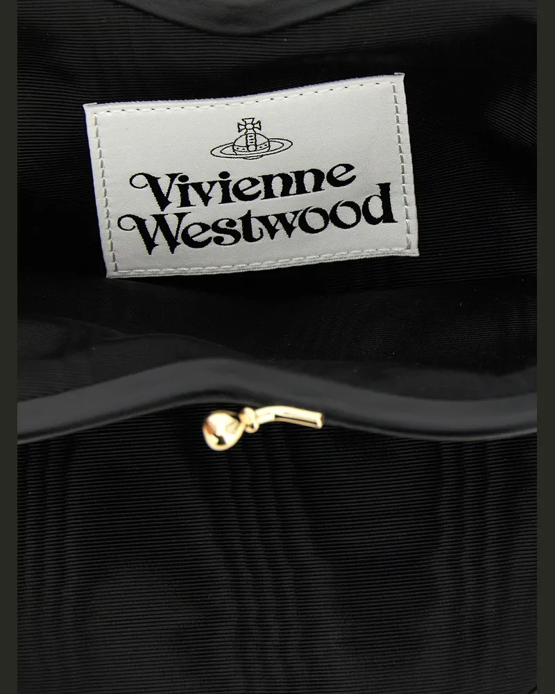 Vivienne Westwood Women's Belle Top Handle Bag Black Viscose Black