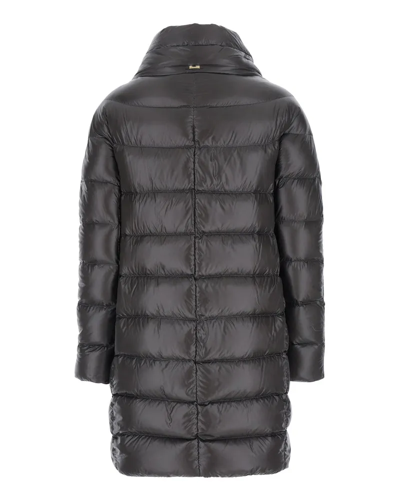 Herno Women's Down Jacket Dora Grey Polyamide Puffer Gray